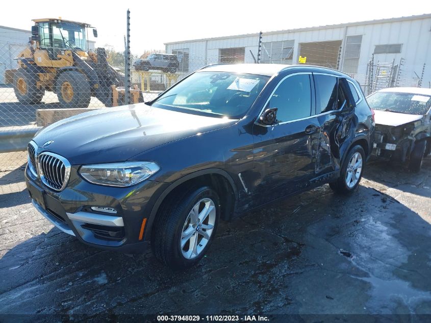 2019 BMW X3 xDrive30I VIN: 5UXTR9C55KLE14523 Lot: 37948029