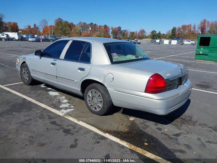 2007 Mercury Grand Marquis Gs VIN: JN8AZ08TX6W429987 Lot: 37948033