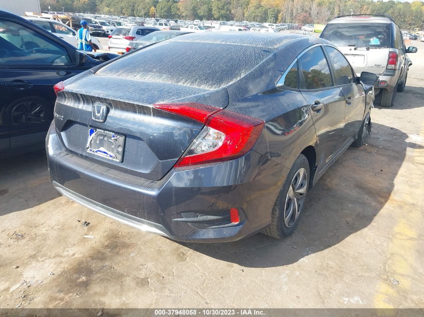 2020 Honda Civic Lx VIN: 2HGFC2F6XLH542880 Lot: 37948058