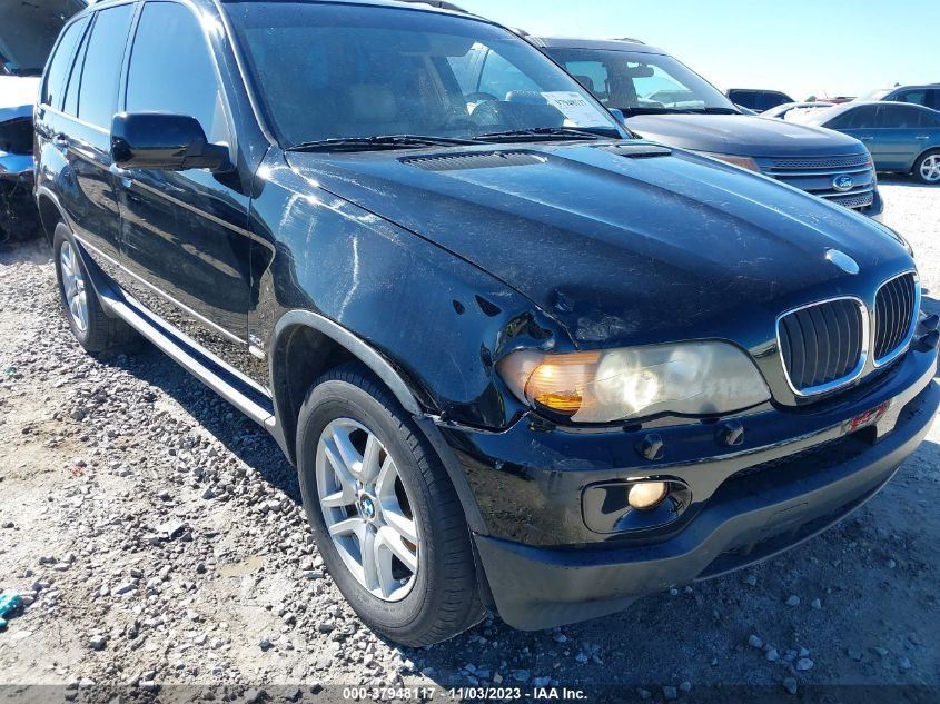 2006 BMW X5 3.0I VIN: 5UXFA13596LY27246 Lot: 37948117