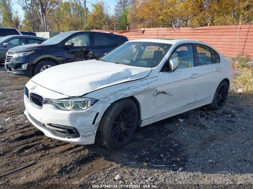 2017 BMW 3 Series 330I xDrive VIN: WBA8D9G58HNU60516 Lot: 37948139