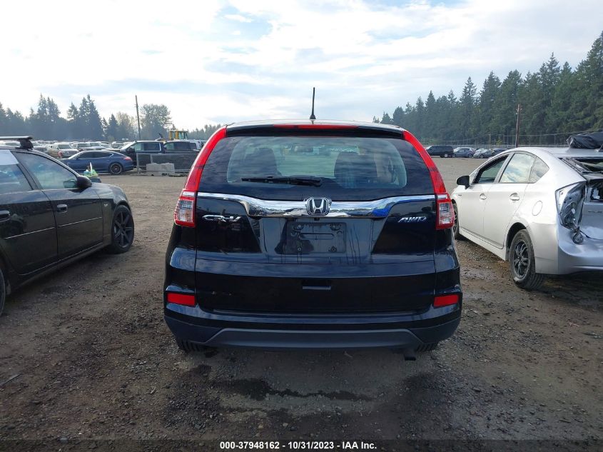 2016 Honda Cr-V Lx VIN: 2HKRM4H33GH647345 Lot: 37948162