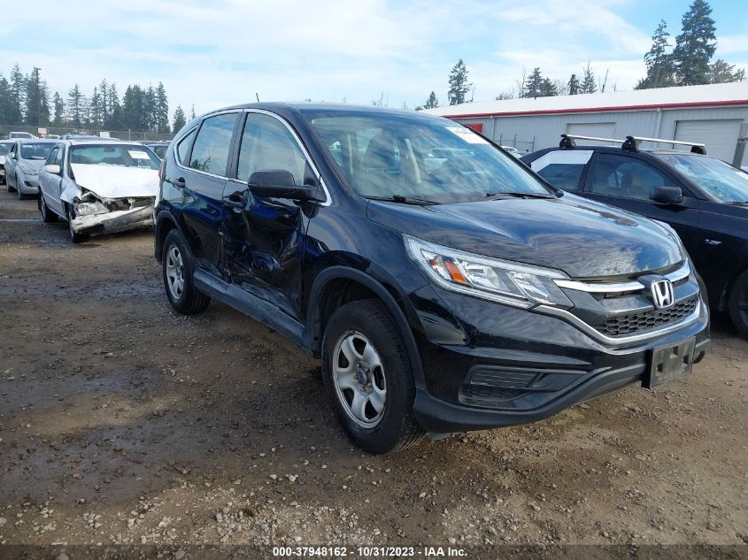 2016 Honda Cr-V Lx VIN: 2HKRM4H33GH647345 Lot: 37948162