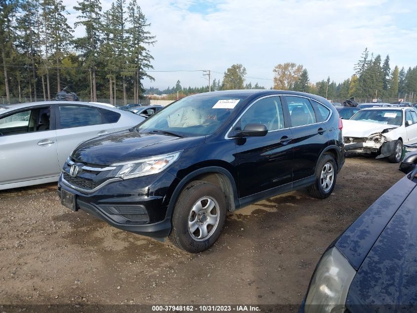 2016 Honda Cr-V Lx VIN: 2HKRM4H33GH647345 Lot: 37948162