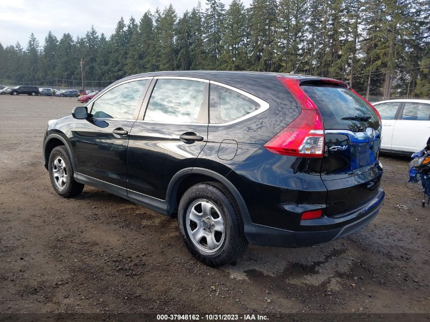 2016 Honda Cr-V Lx VIN: 2HKRM4H33GH647345 Lot: 37948162