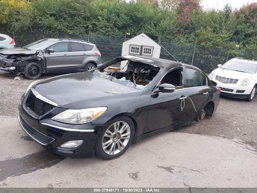 KMHGC4DD9CU173504 2012 Hyundai Genesis 3.8