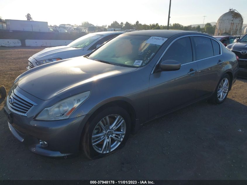 2010 Infiniti G37 Sedan Journey VIN: JN1CV6AP1AM406959 Lot: 37948178