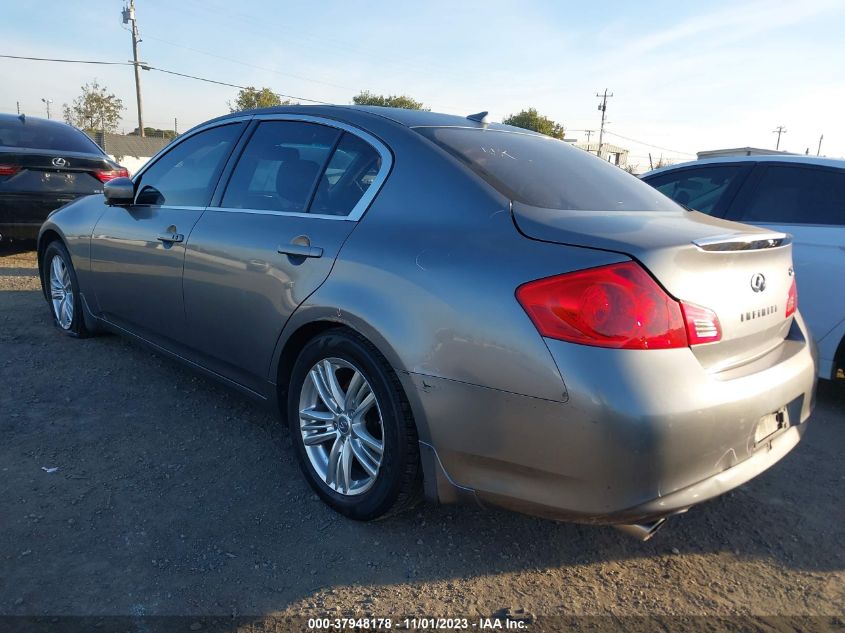 2010 Infiniti G37 Sedan Journey VIN: JN1CV6AP1AM406959 Lot: 37948178