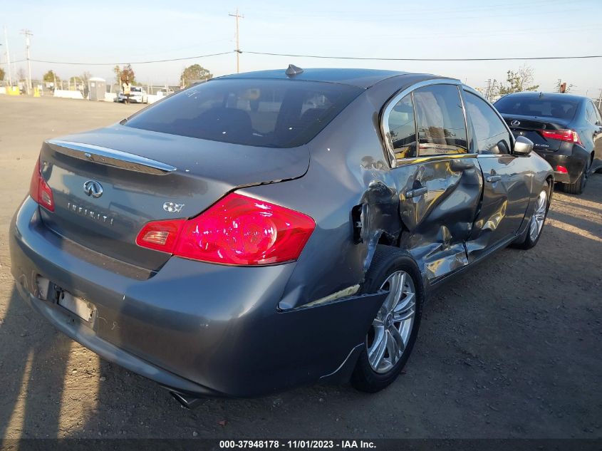 2010 Infiniti G37 Sedan Journey VIN: JN1CV6AP1AM406959 Lot: 37948178