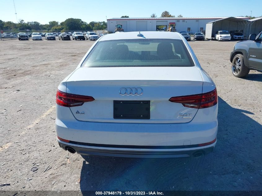 2018 Audi A4 Premium/Tech Premium VIN: WAUKMAF41JA072573 Lot: 37948179