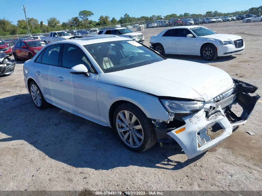 2018 Audi A4 Premium/Tech Premium VIN: WAUKMAF41JA072573 Lot: 37948179