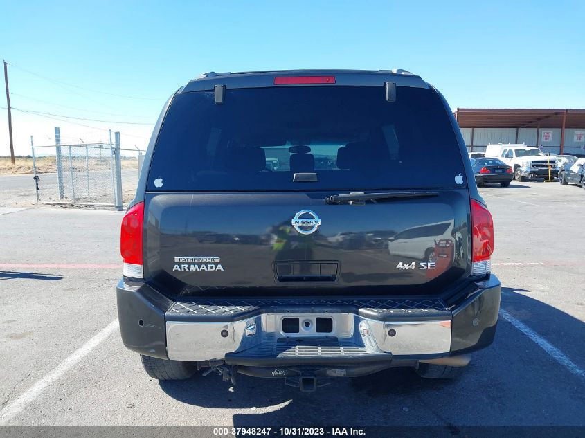 2004 Nissan Pathfinder Armada Se VIN: 5N1AA08B54N719370 Lot: 37948247