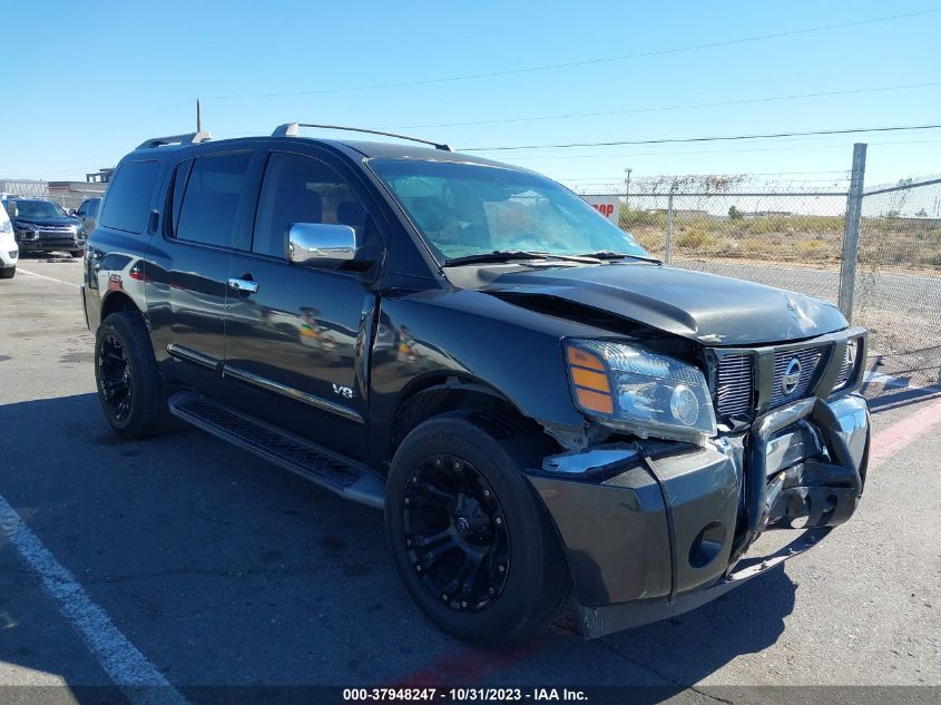 2004 Nissan Pathfinder Armada Se VIN: 5N1AA08B54N719370 Lot: 37948247