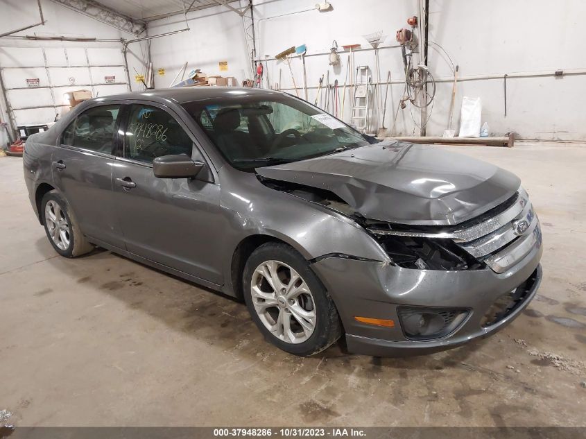 2012 Ford Fusion Se VIN: 3FAHP0HAXCR157668 Lot: 37948286