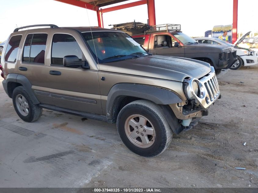 2006 Jeep Liberty Sport VIN: 1J4GL48K36W286204 Lot: 37948325