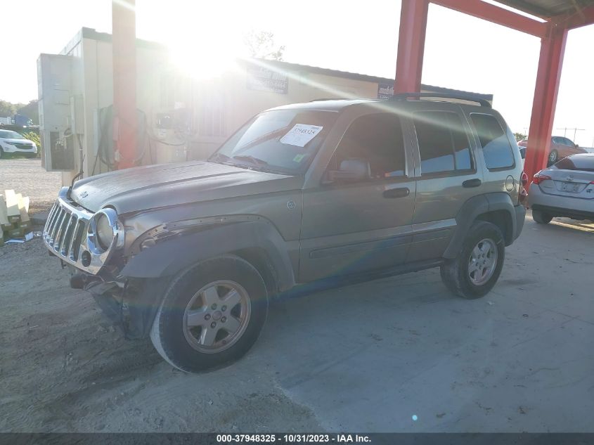 2006 Jeep Liberty Sport VIN: 1J4GL48K36W286204 Lot: 37948325