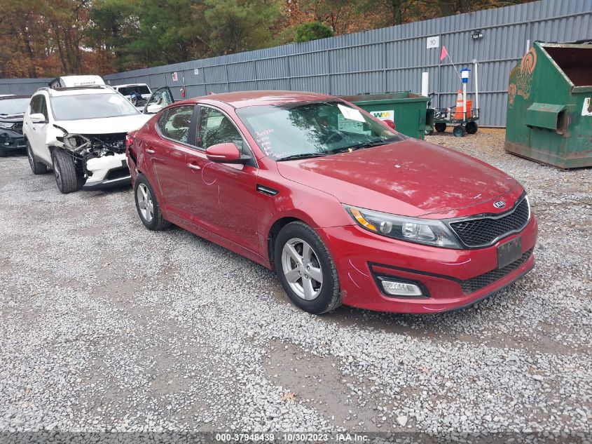 2015 Kia Optima Lx VIN: 5XXGM4A73FG388788 Lot: 37948439