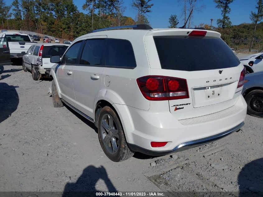 2017 Dodge Journey Crossroad VIN: 3C4PDCGB2HT501840 Lot: 37948443