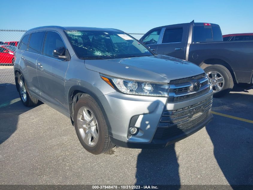 2018 Toyota Highlander Limited VIN: 5TDYZRFH3JS265102 Lot: 37948478