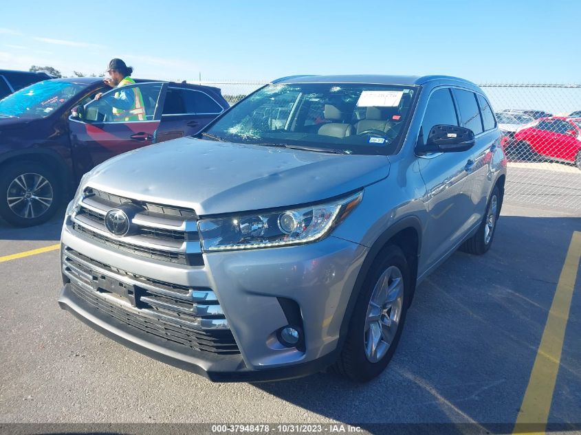 2018 Toyota Highlander Limited VIN: 5TDYZRFH3JS265102 Lot: 37948478