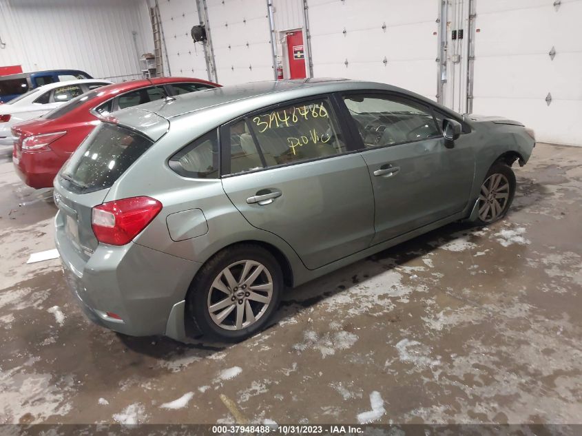 2015 Subaru Impreza Wagon 2.0I Premium VIN: JF1GPAC66FH206178 Lot: 37948488