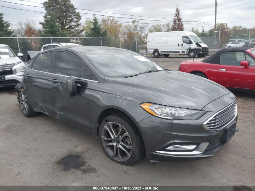 2017 Ford Fusion Se VIN: 3FA6P0HD7HR203885 Lot: 37948497