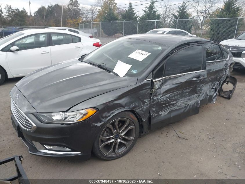 2017 Ford Fusion Se VIN: 3FA6P0HD7HR203885 Lot: 37948497