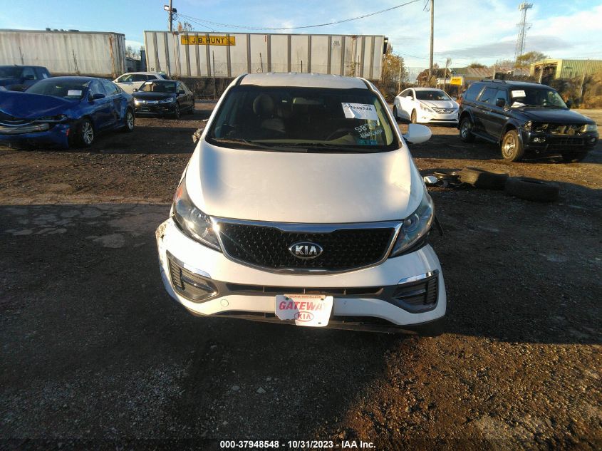 2016 Kia Sportage Lx VIN: KNDPBCAC9G7849256 Lot: 37948548