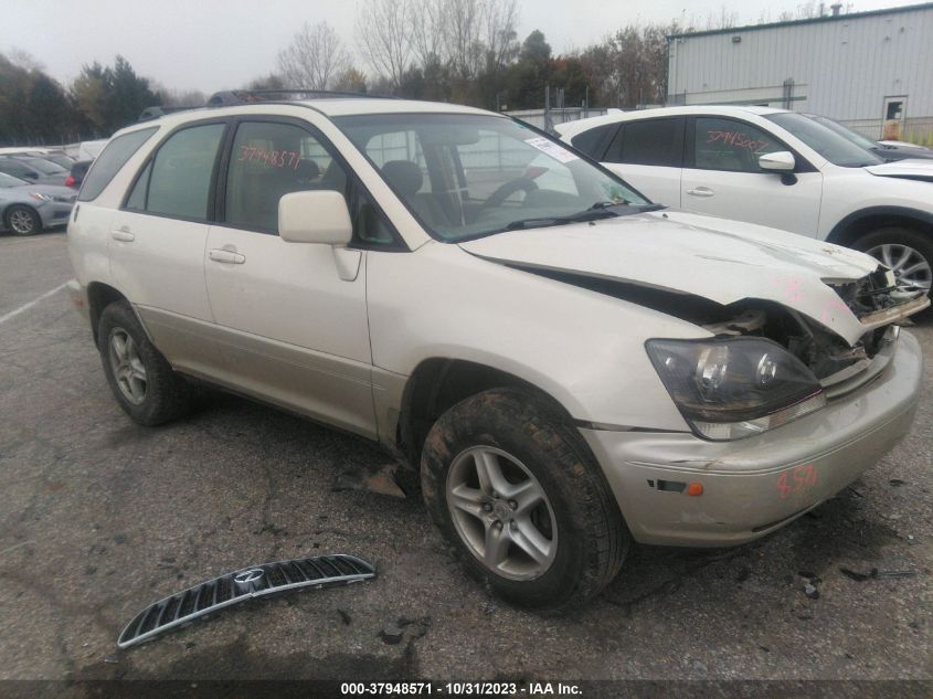 2000 Lexus Rx 300 VIN: JT6HF10U3Y0139911 Lot: 37948571