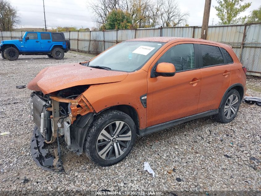 2020 Mitsubishi Outlander Sport Es 2.0/Sp 2.0 VIN: JA4AP3AU9LU020614 Lot: 37948616