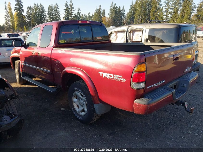 2003 Toyota Tundra Ltd VIN: 5TBBT48153S401882 Lot: 37948639