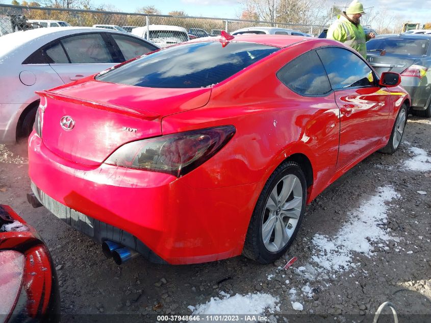 2011 Hyundai Genesis Coupe VIN: KMHHT6KD2BU064724 Lot: 37948646