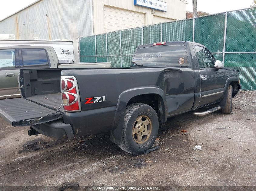 2004 Chevrolet Silverado 1500 Z71 VIN: 1GCEK14T84E129574 Lot: 37948658