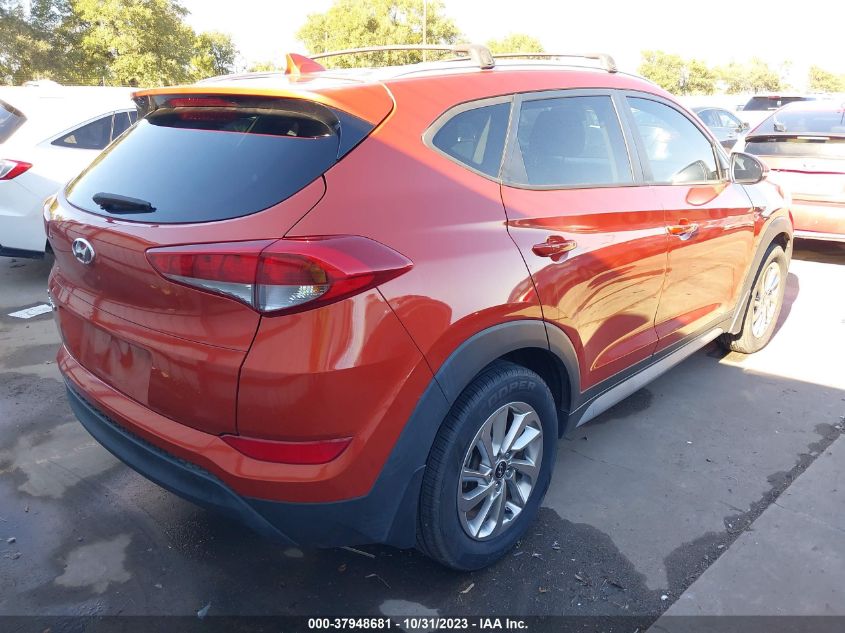 2017 Hyundai Tucson Se Plus VIN: KM8J33A48HU454463 Lot: 37948681