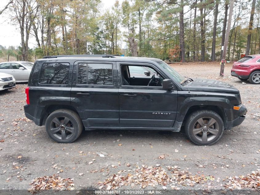 2014 Jeep Patriot High Altitude VIN: 1C4NJPFAXED793271 Lot: 37948707