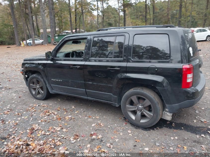 2014 Jeep Patriot High Altitude VIN: 1C4NJPFAXED793271 Lot: 37948707