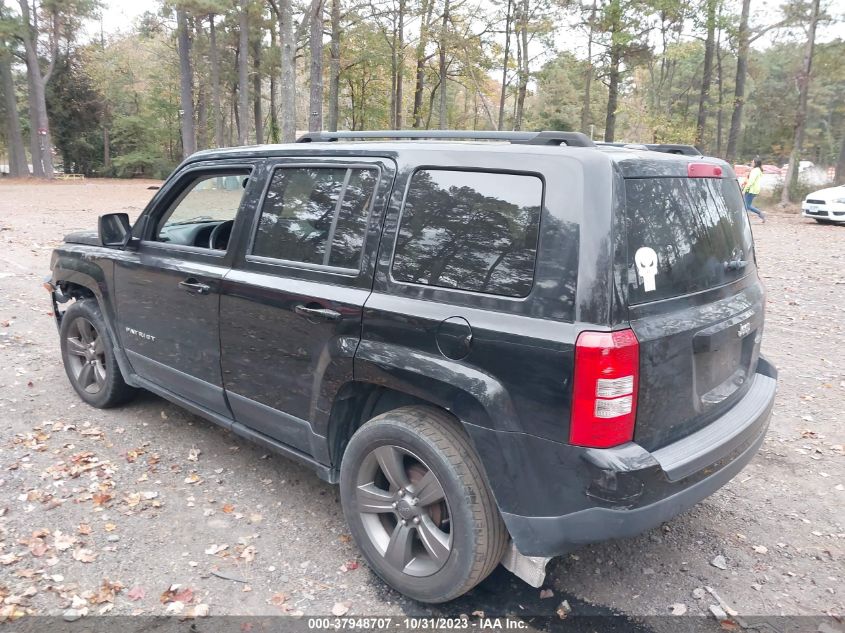 2014 Jeep Patriot High Altitude VIN: 1C4NJPFAXED793271 Lot: 37948707