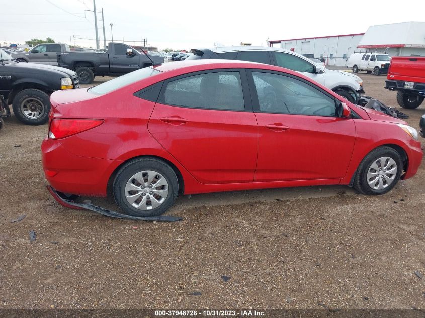 2016 Hyundai Accent Se VIN: KMHCT4AE3GU141794 Lot: 37948726