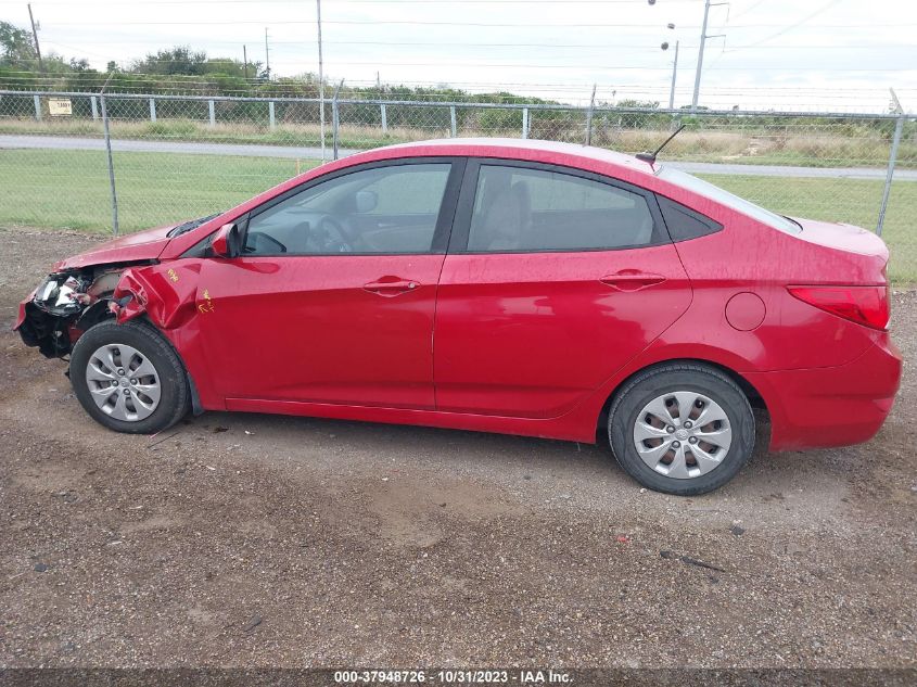 2016 Hyundai Accent Se VIN: KMHCT4AE3GU141794 Lot: 37948726