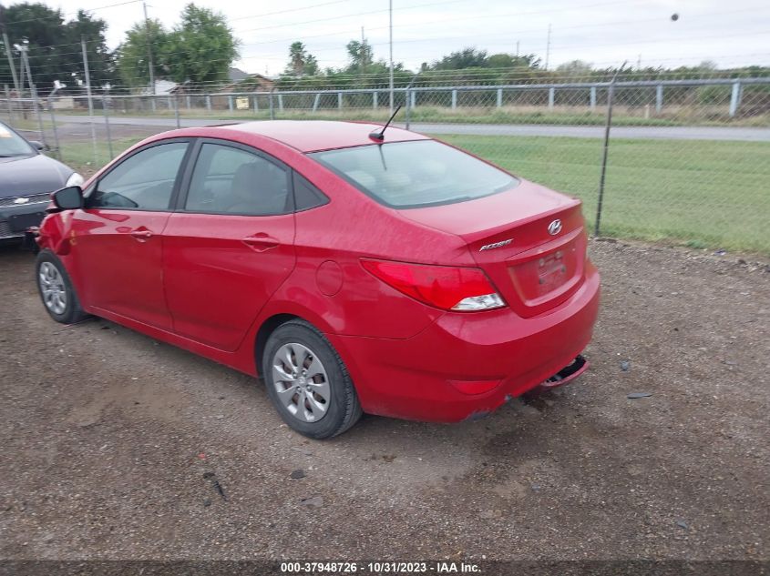 2016 Hyundai Accent Se VIN: KMHCT4AE3GU141794 Lot: 37948726