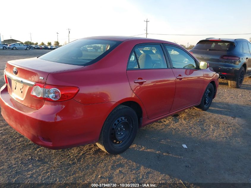 2011 Toyota Corolla Le VIN: 2T1BU4EE0BC582201 Lot: 37948730