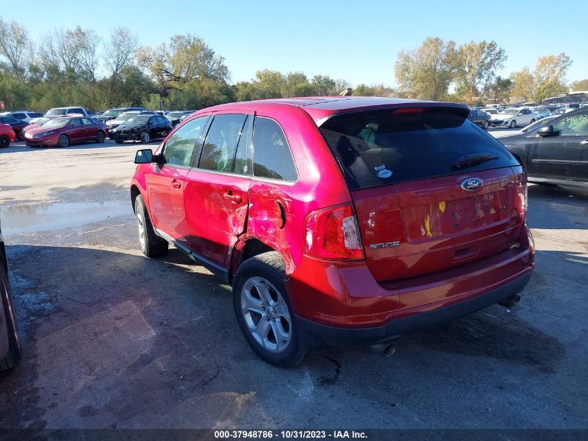 2013 Ford Edge Sel VIN: 2FMDK3JC3DBB10238 Lot: 37948786