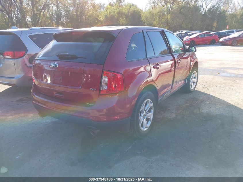 2013 Ford Edge Sel VIN: 2FMDK3JC3DBB10238 Lot: 37948786