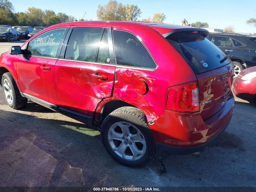 2013 Ford Edge Sel VIN: 2FMDK3JC3DBB10238 Lot: 37948786