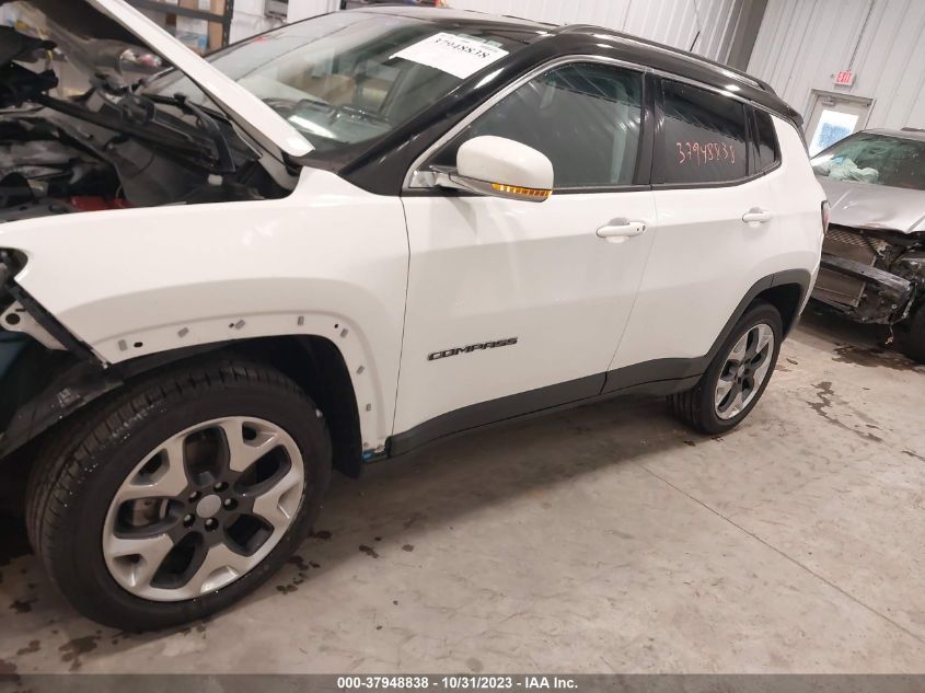 2019 Jeep Compass Limited 4X4 VIN: 3C4NJDCB4KT672432 Lot: 37948838