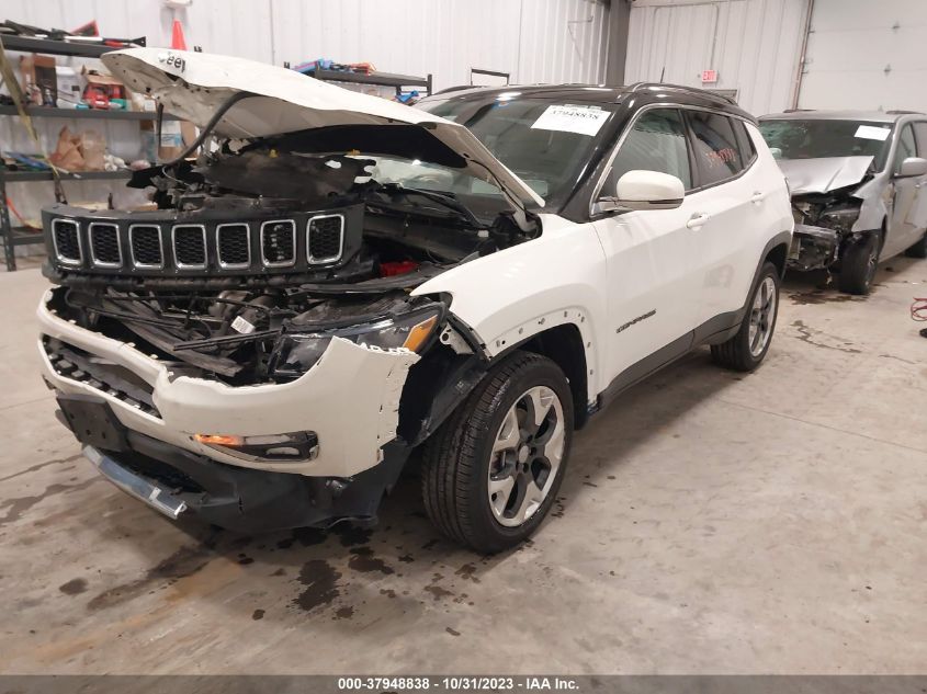 2019 Jeep Compass Limited 4X4 VIN: 3C4NJDCB4KT672432 Lot: 37948838