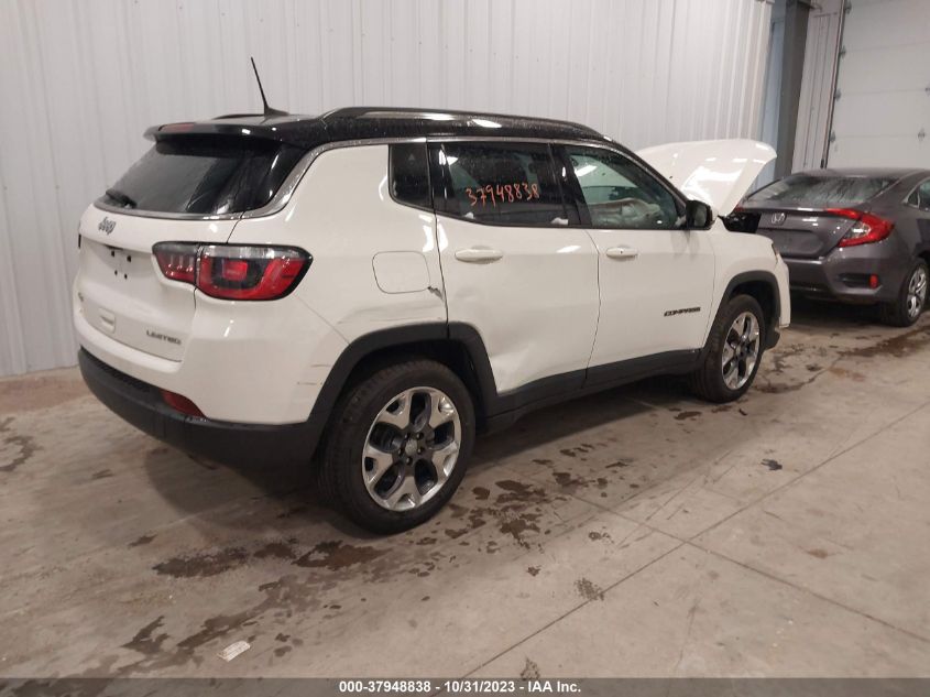 2019 Jeep Compass Limited 4X4 VIN: 3C4NJDCB4KT672432 Lot: 37948838