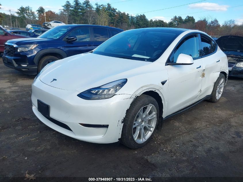 2023 Tesla Model Y Awd VIN: 7SAYGDEE2PA093531 Lot: 37948907