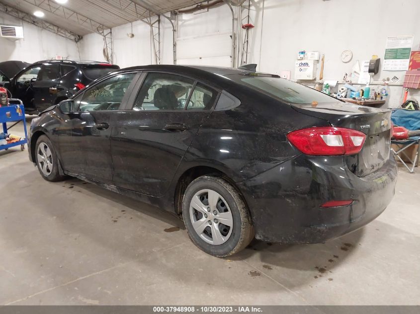 2017 Chevrolet Cruze Ls Auto VIN: 1G1BC5SM2H7195883 Lot: 37948908