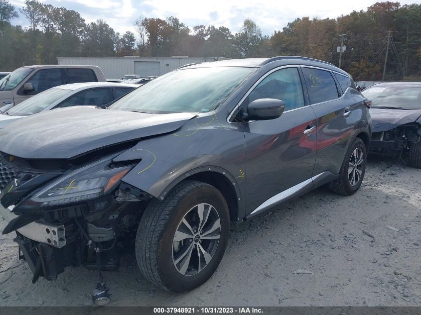 2023 Nissan Murano Sv Fwd VIN: 5N1AZ2BJ0PC109736 Lot: 37948921